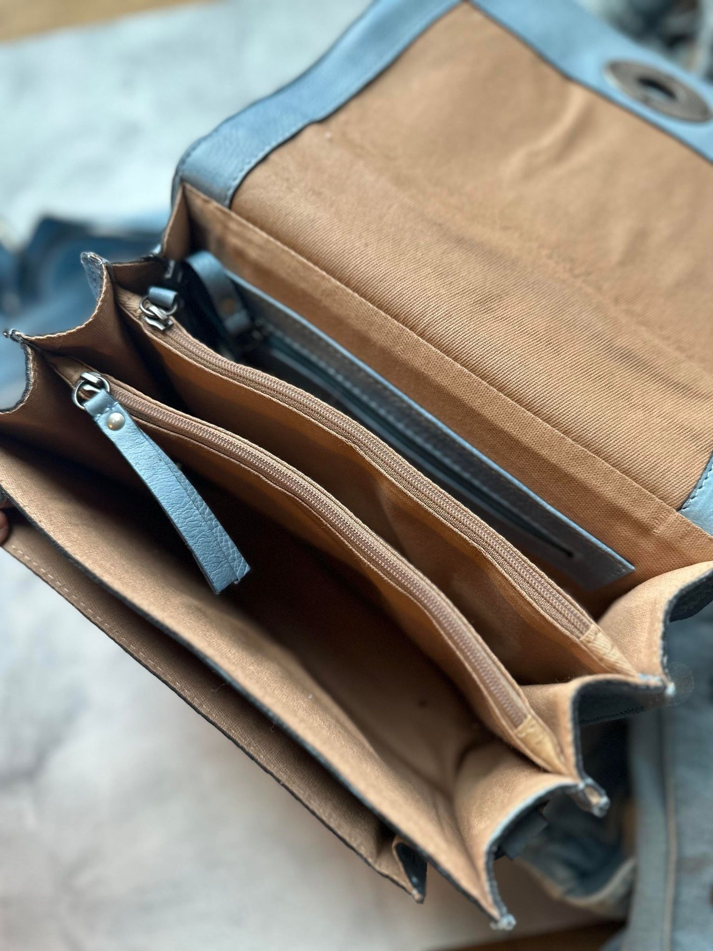 Crossover Blue Leather – Big - VIAMAJA.DK