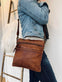 Crossover taske FELLO Walnut - VIAMAJA.DK
