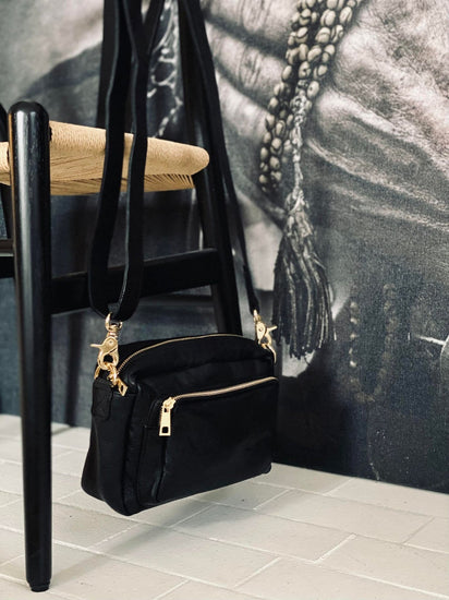Crossover TINO - Black / Gold - VIAMAJA.DK