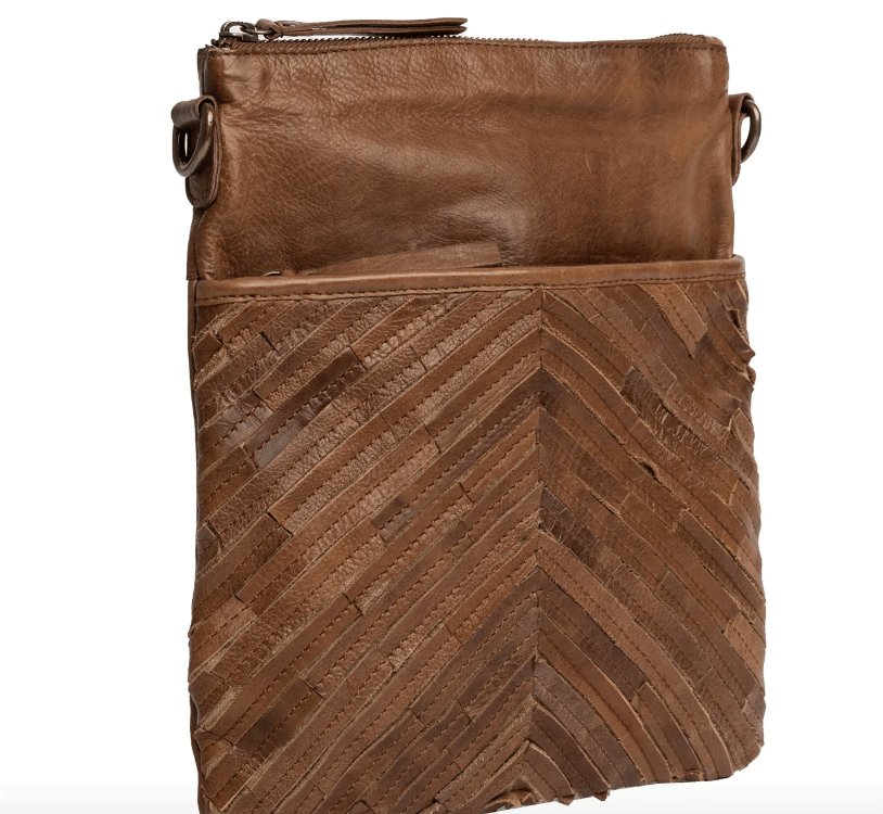 Crossover walnut - Handmade leather - VIAMAJA.DK