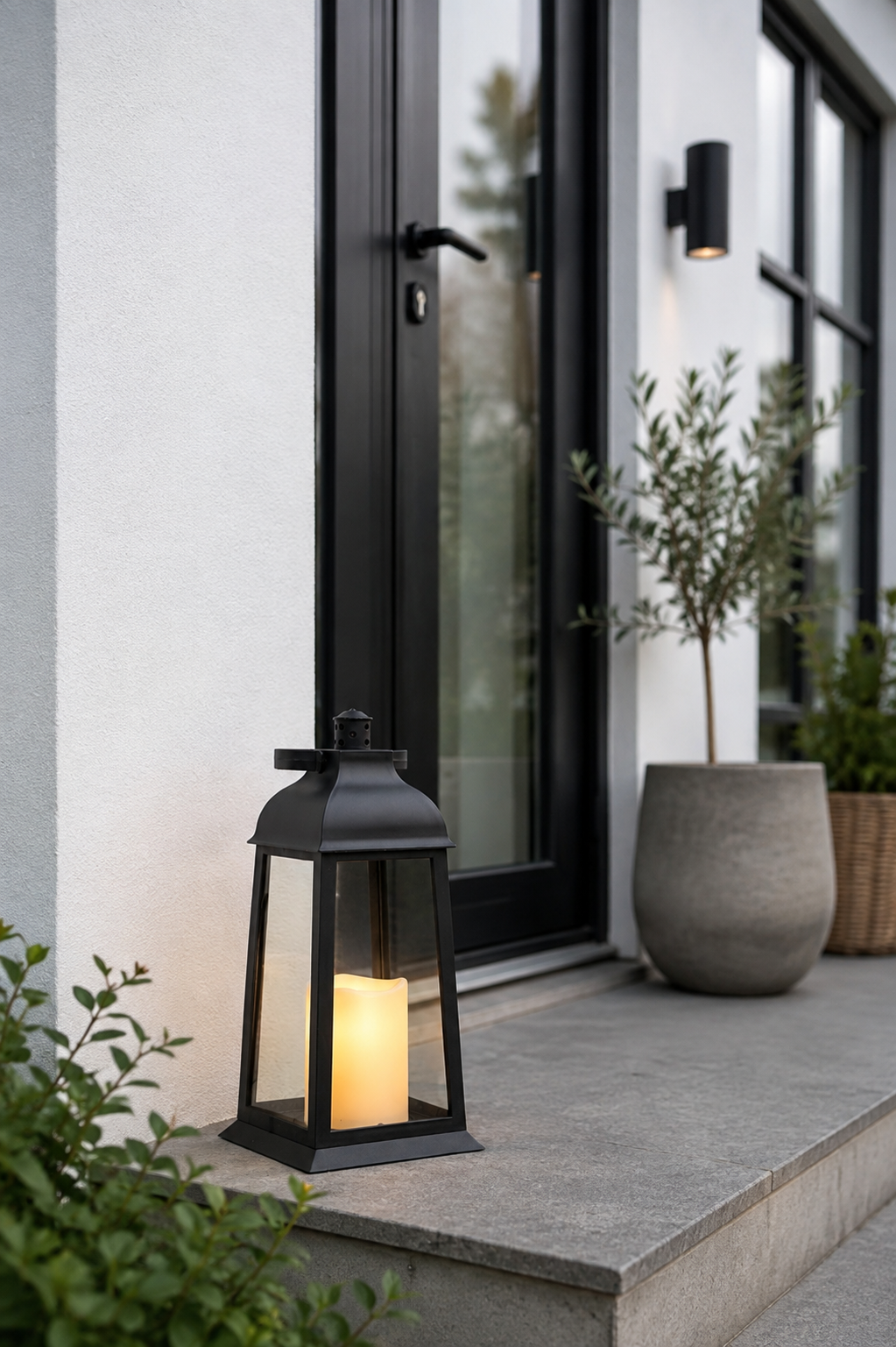 Lanterne med LED-lys