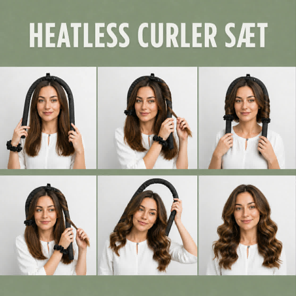 Curler sett - Heatlees
