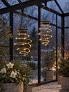 Spiral GOLDEN m. Solceller - 2 stk.