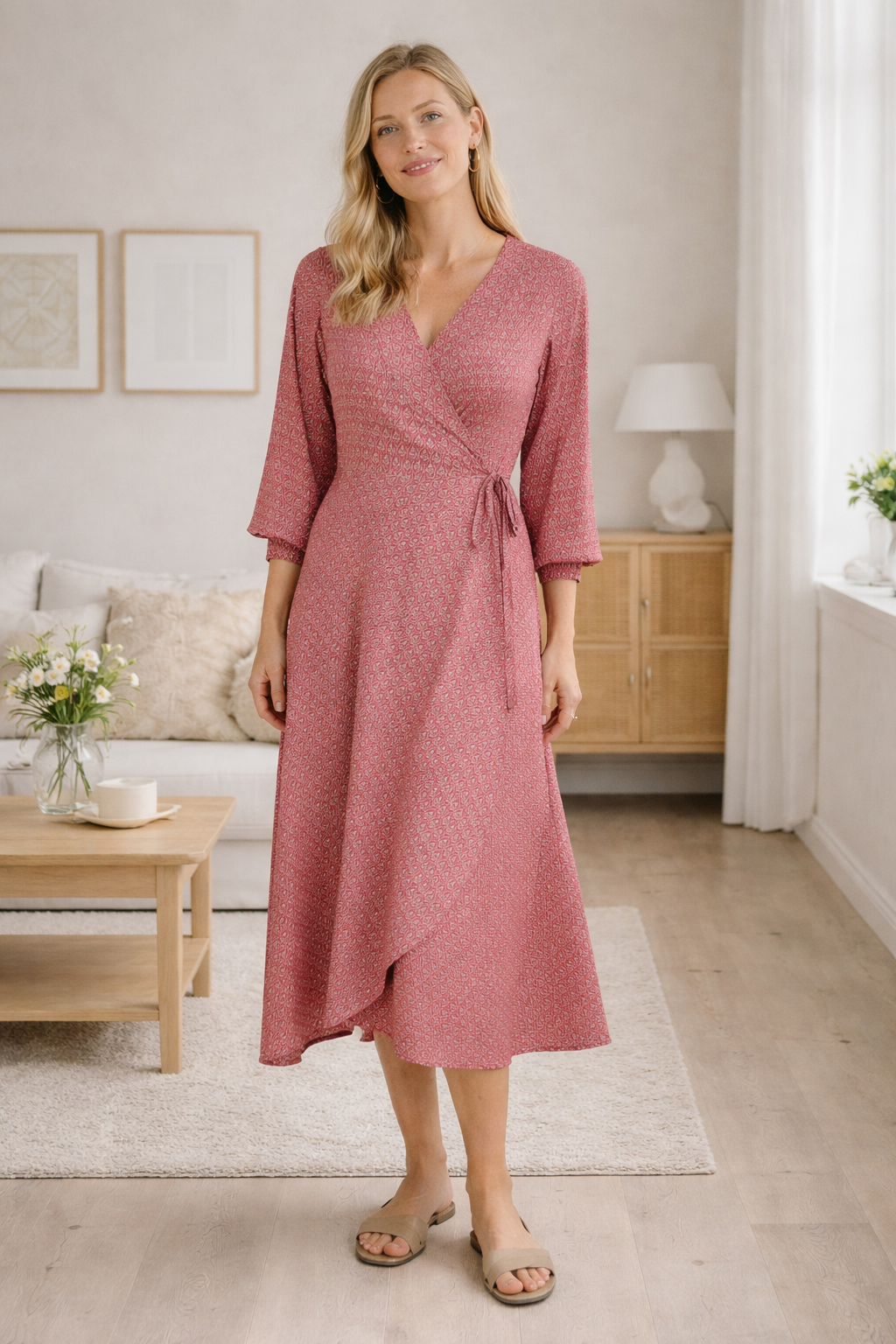 Kjole Luna wrap - Indie Berry