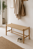 Benk Eik natur - 90 cm
