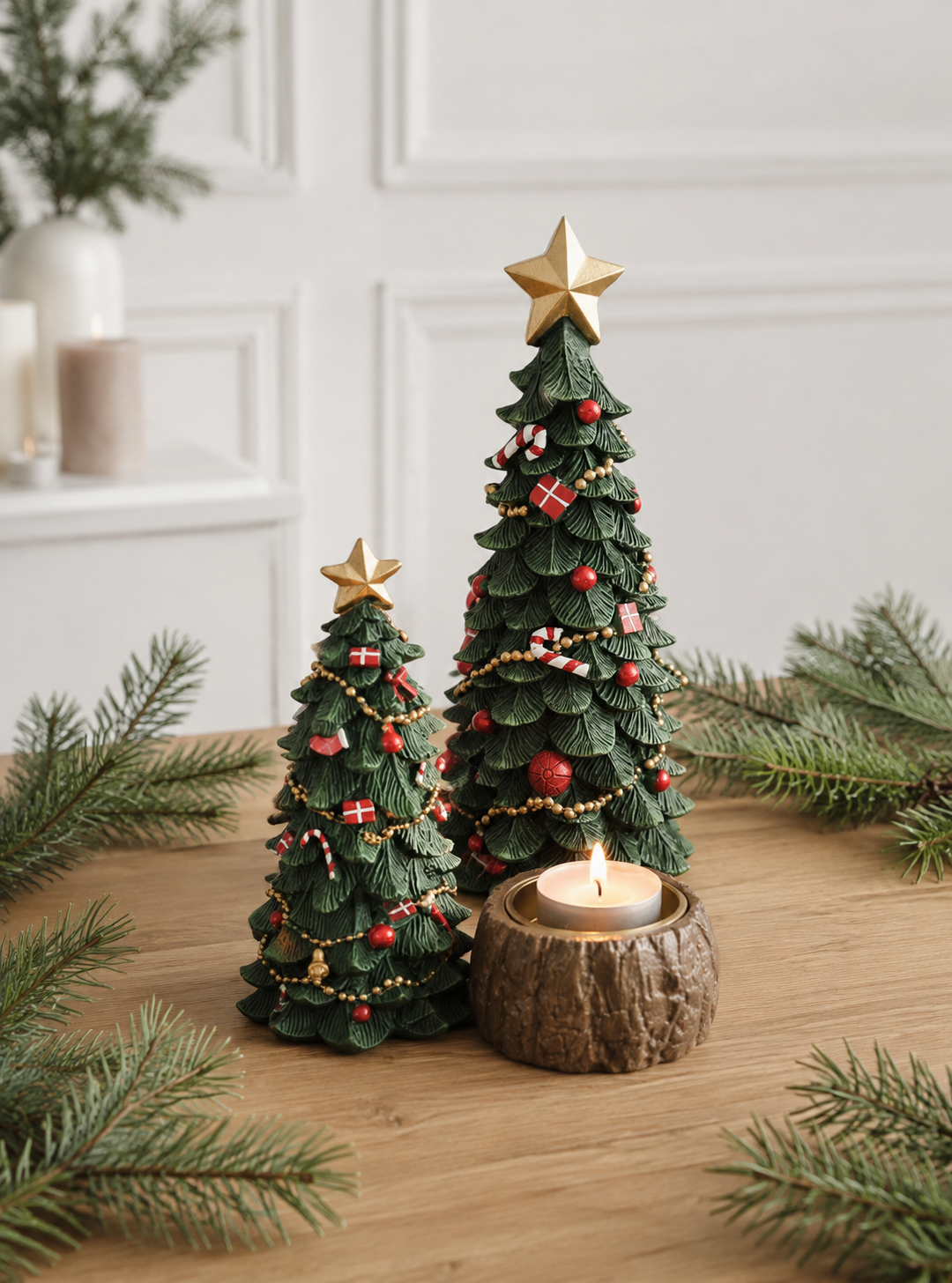 Lysestake Juletre