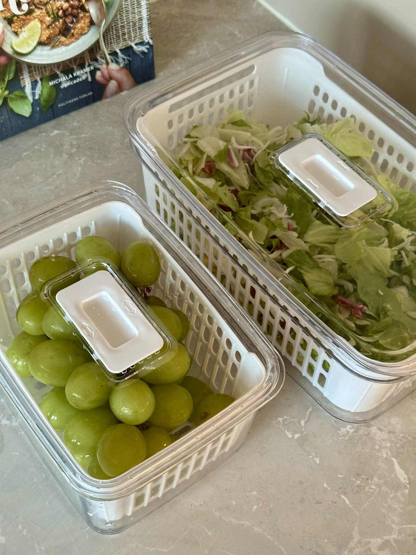 Matoppbevaring med drenering - 3600ml