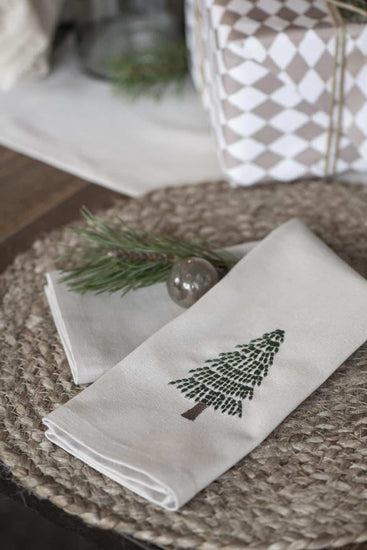 Dækkeserviet i Jute - Natur - VIAMAJA.DK