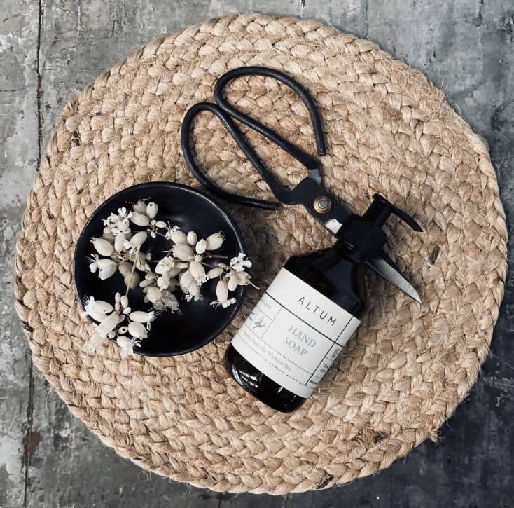 Dækkeserviet i Jute - Natur - VIAMAJA.DK