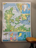 Danmarks kart - 97x137 cm
