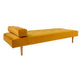 Daybed i sennepsgul velour - VIAMAJA.DK