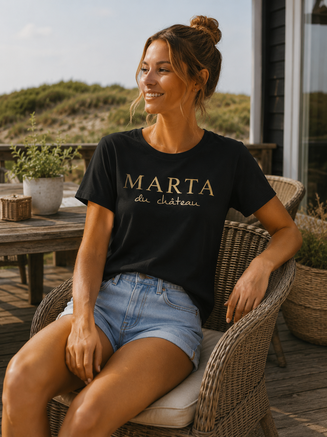 T-skjorte Marta Black