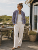Jakke Luna bomber jacket - Blue Mist