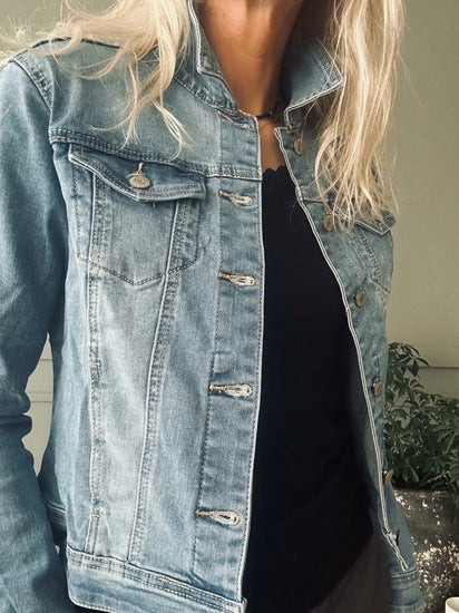 Denim jakke Amalie - VIAMAJA.DK