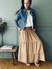 Denimjakke med stretch