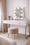 Hollywood Makeup-speil - Hvit