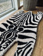 DØRMÅTTE 40x75 ZEBRA Kokos - VIAMAJA.DK