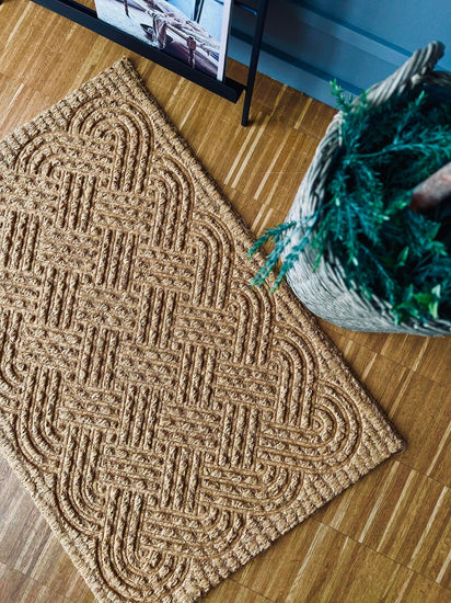 Dørmåtte kokosfibre 60x90 cm - VIAMAJA.DK