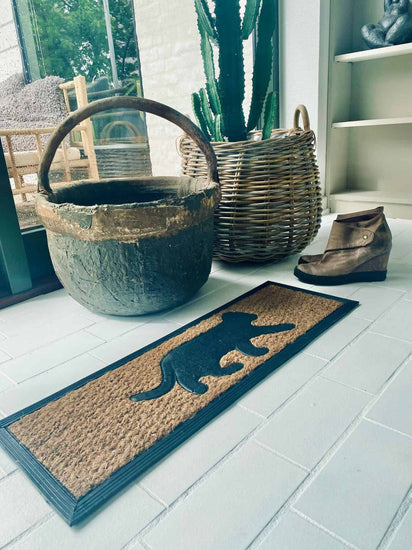 Dørmåtte med kat -25x75cm - VIAMAJA.DK