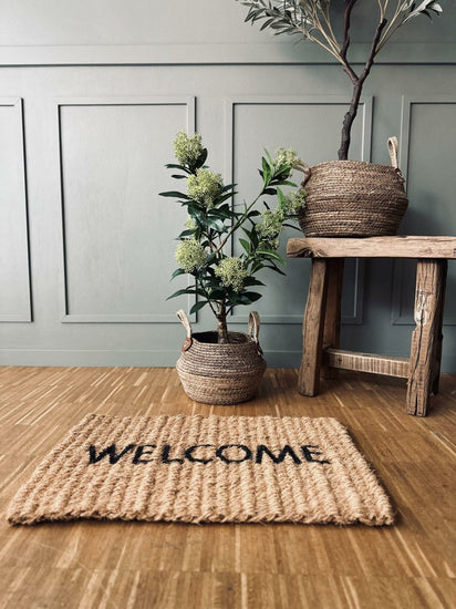 Dørmåtte WELCOME - kokos 40x60cm - VIAMAJA.DK