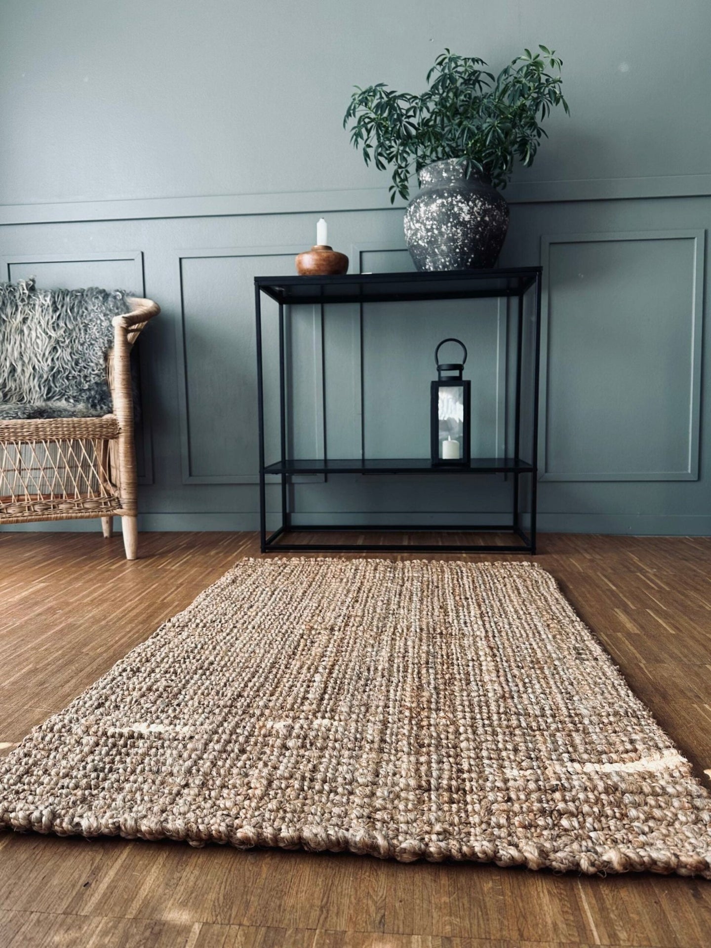 Dørmåtte XL – Kraftig Jute 120cm - VIAMAJA.DK