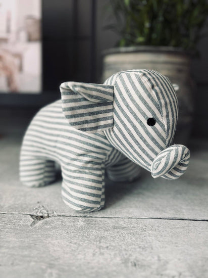 Dørstopper - Elefant mix strib - VIAMAJA.DK