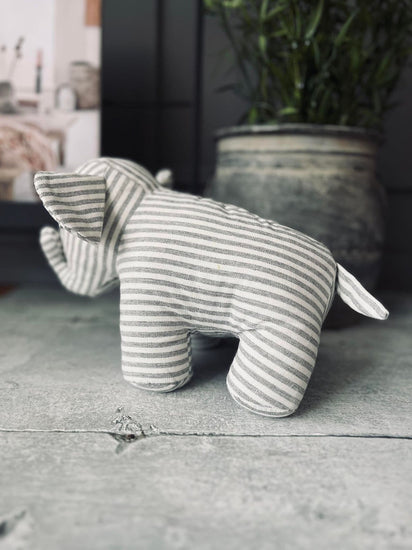 Dørstopper - Elefant mix strib - VIAMAJA.DK