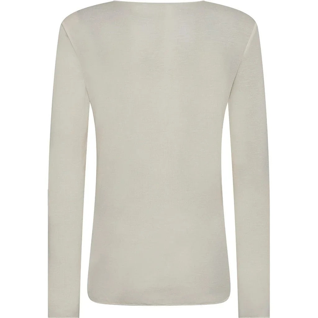 Bluse Drew Cashmere mix - Off white