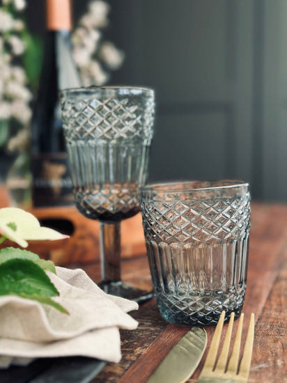 Drikkeglas French grey - VIAMAJA.DK