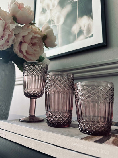 Drikkeglas French Rose – Large - VIAMAJA.DK