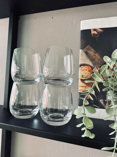 Drikkeglas i klar glas – 4 stk - VIAMAJA.DK