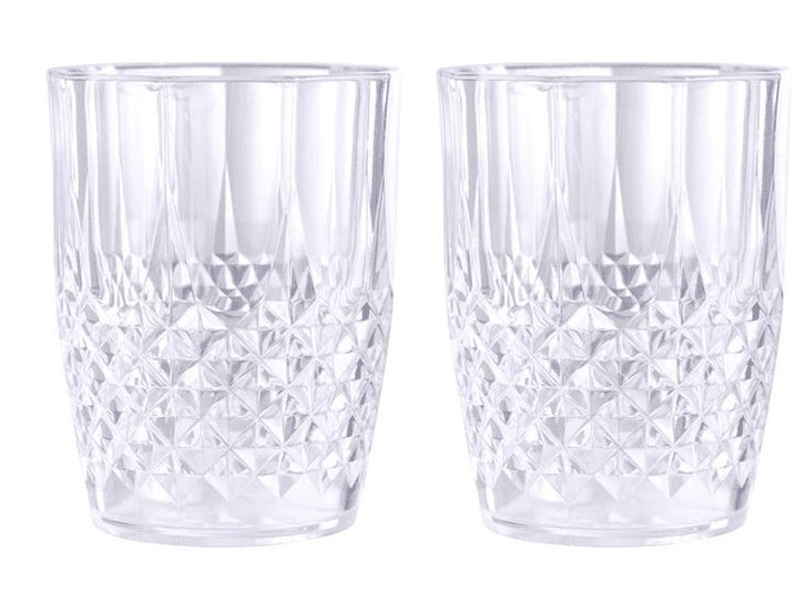 Drikkeglas i plast - Sæt af 2stk - VIAMAJA.DK
