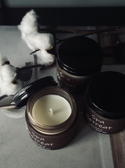 Duftelys 3 stk – BAMBOO / GREEN TEA - VIAMAJA.DK