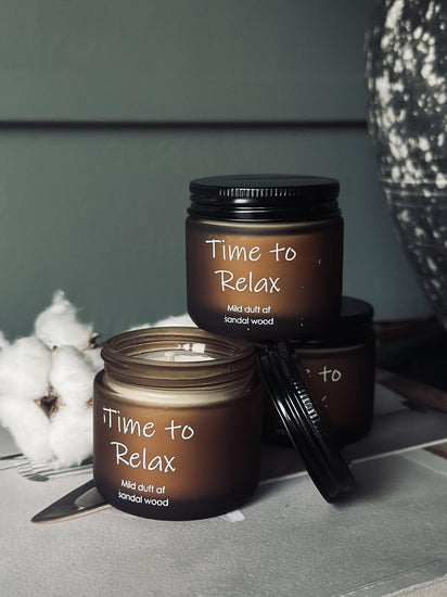 Duftelys 3 stk – SANDALWOOD - VIAMAJA.DK