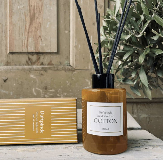Duftepind - Gylden cotton 50ml - VIAMAJA.DK