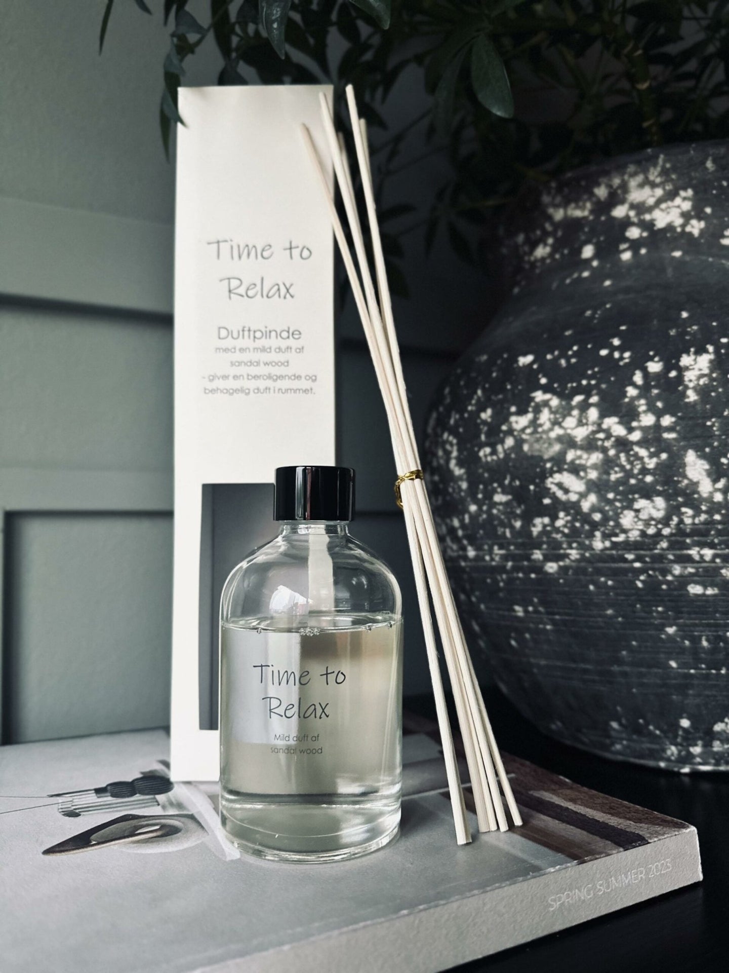 Duftepinde – ZEN SANDALWOOD 180ml - VIAMAJA.DK