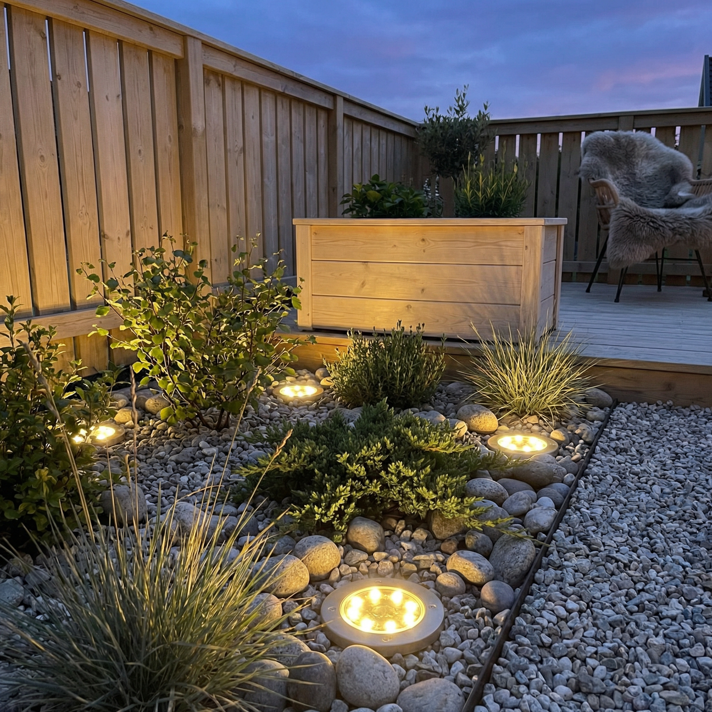 Solcelle spots – Sett med 2 stk