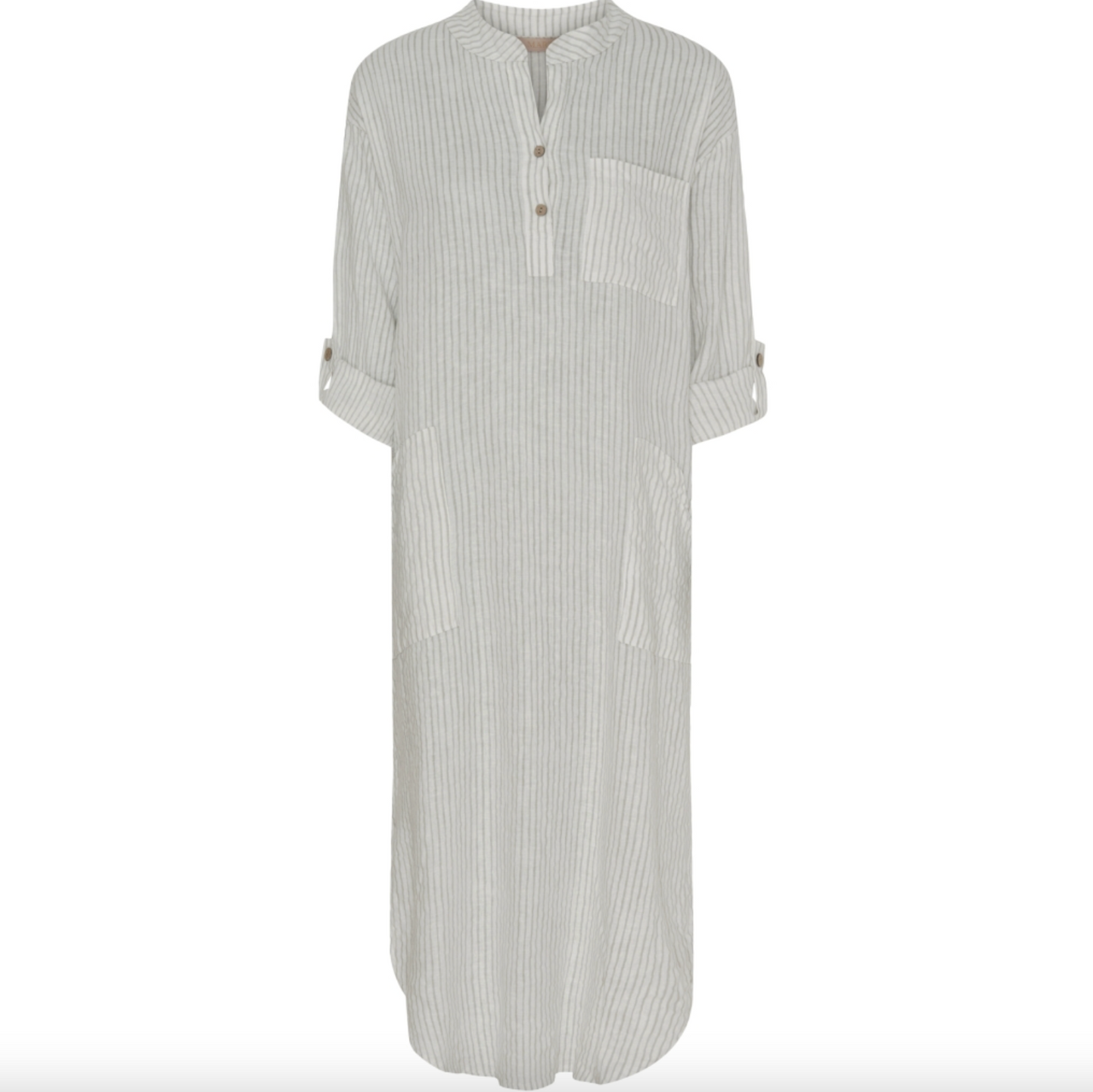 Kjole Lin – Grey Stripe