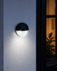 Vegglampe med solceller – Sett med 4 stk