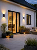 Vegglampe med solceller – Up & Down