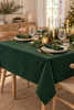 Juleduk Jacquard - Grønn 240cm