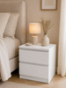 Nattbord - White 2 skuffe