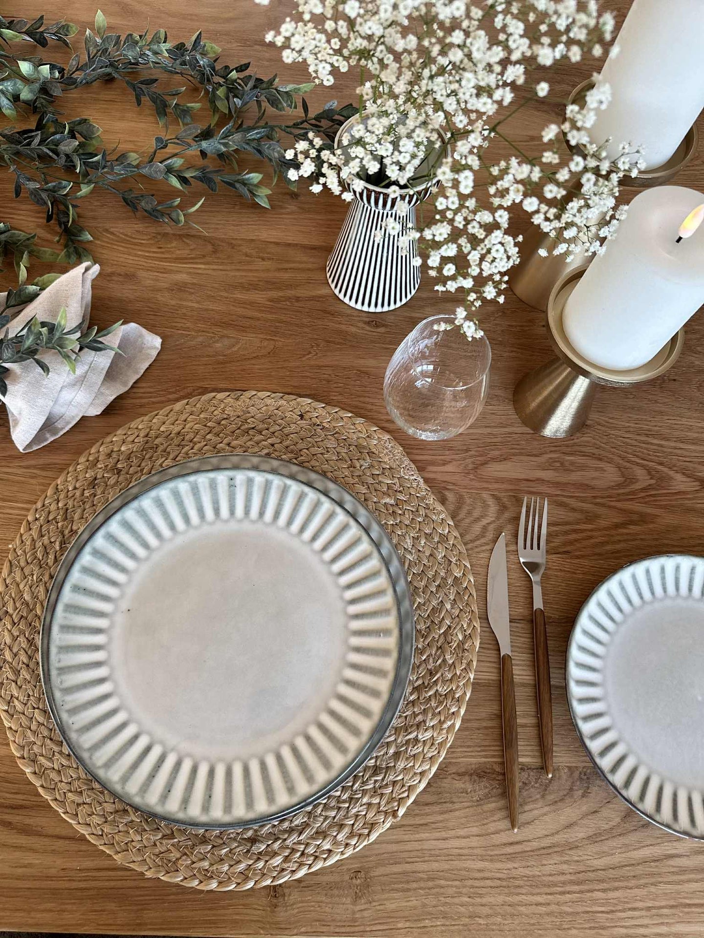 Tallerken VIGA Grå - Flere størrelser