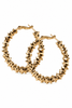 Øreringer INA Hoops Small - 18K forgylt