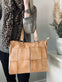 Elegant arbejdstaske / shopper – Sand - VIAMAJA.DK