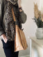 Elegant arbejdstaske / shopper – Sand - VIAMAJA.DK