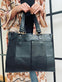 Elegant arbejdstaske / shopper - Sort - VIAMAJA.DK