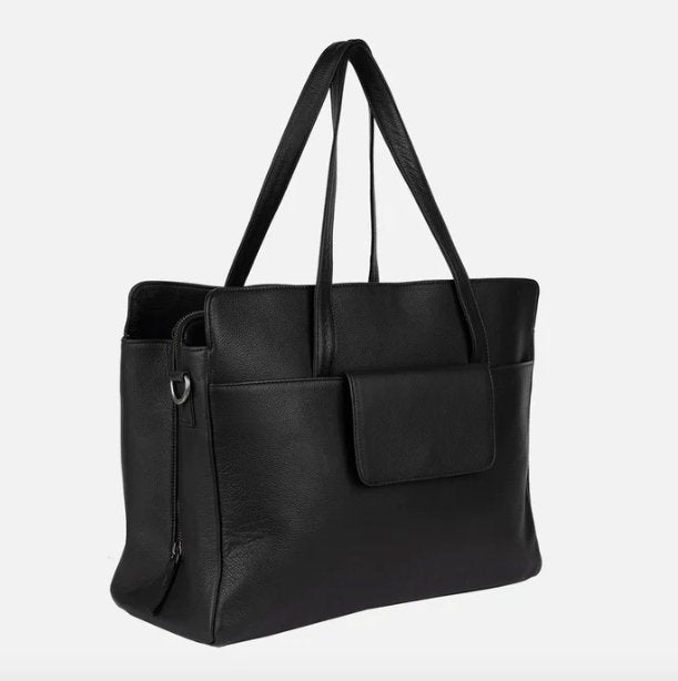 Elvira arbejdstaske - Black - VIAMAJA.DK