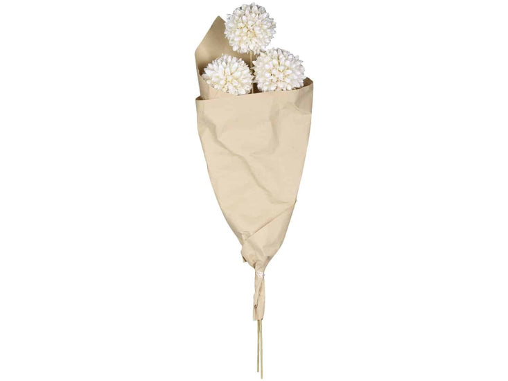 Evighedsblomster - Snebolde hvid - VIAMAJA.DK