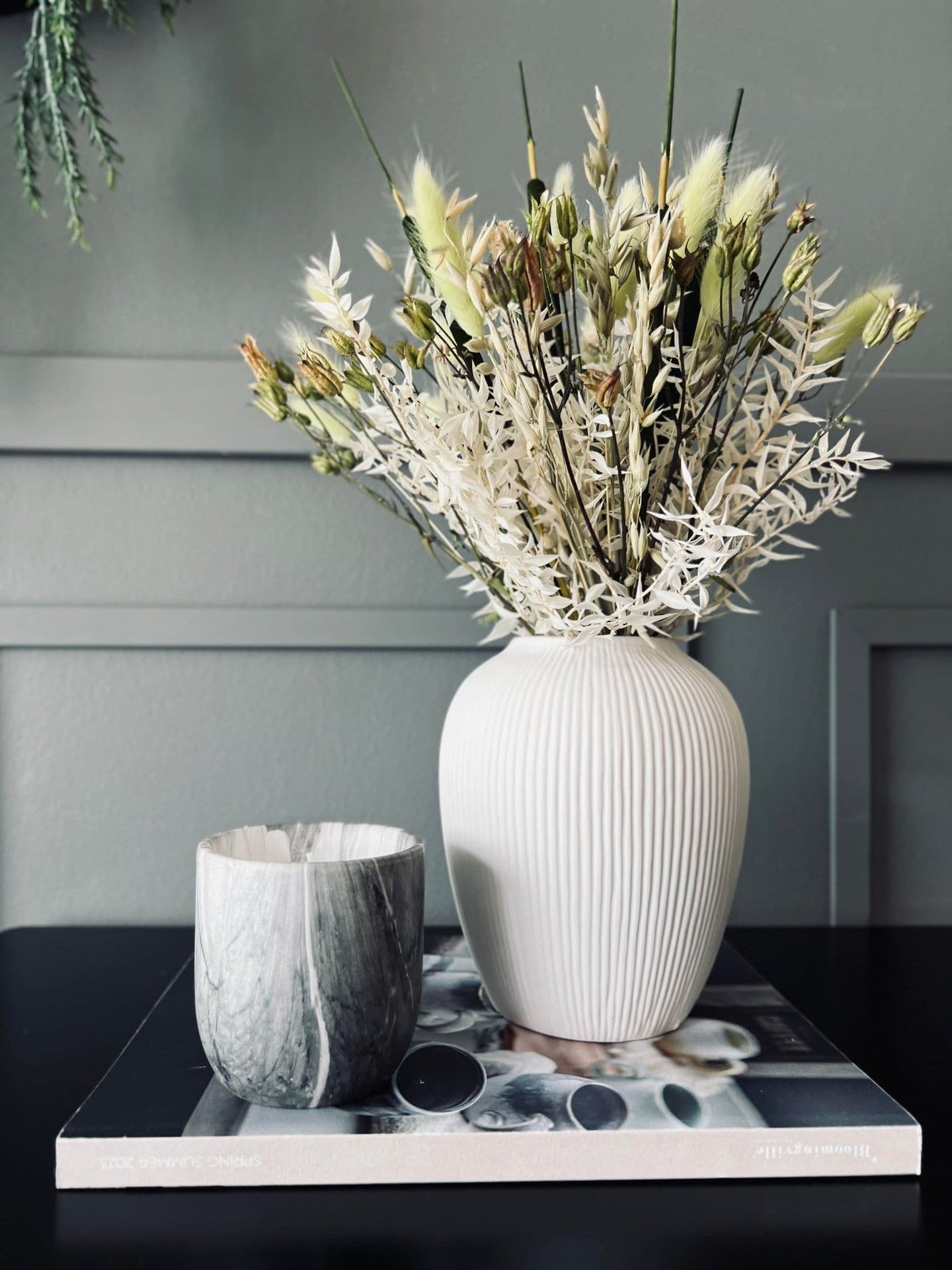 Evighedsbuket - Lime / White - VIAMAJA.DK